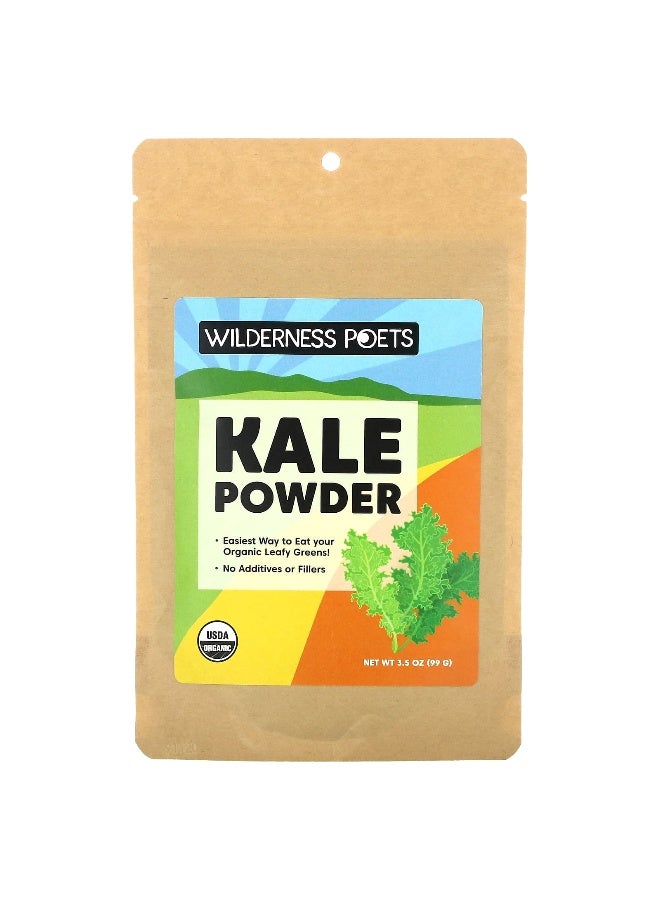 Wilderness Poets Wilderness Poets, Organic Kale Powder, 3.5 oz (99 g)  - Image 1