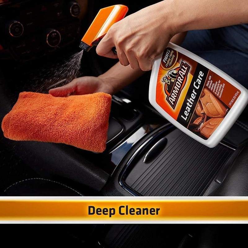 Armor All Leather Protectant 16oz, Multi Colour, Leather Care, 78175, 473 ml - Image 5