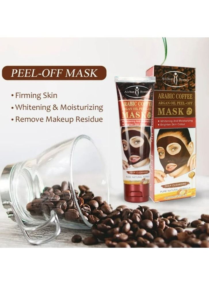 Aichun beauty Deep cleansing oil peel-off face mask removes dirt, pores and facial skin with Vitamin A 120 ml  - Image 5