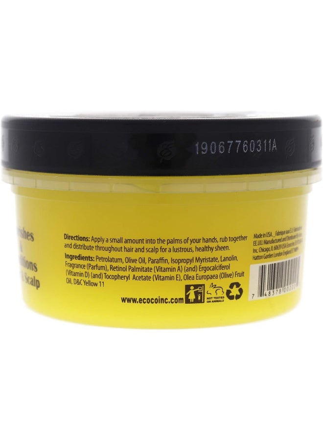 Eco Style طعام الشعر إيكو ستايل - زيت الزيتون 6.8 أونصة - Image 2