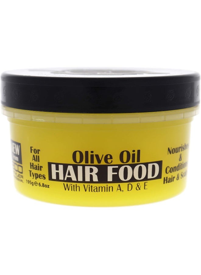 Eco Style طعام الشعر إيكو ستايل - زيت الزيتون 6.8 أونصة - Image 1