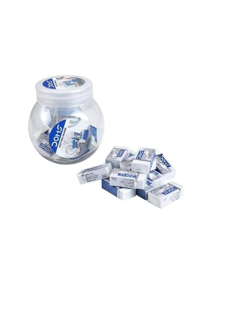 دومس مجموعة ممحاة خالية من الغبار مكونة من 60 قطعة. - Image 2