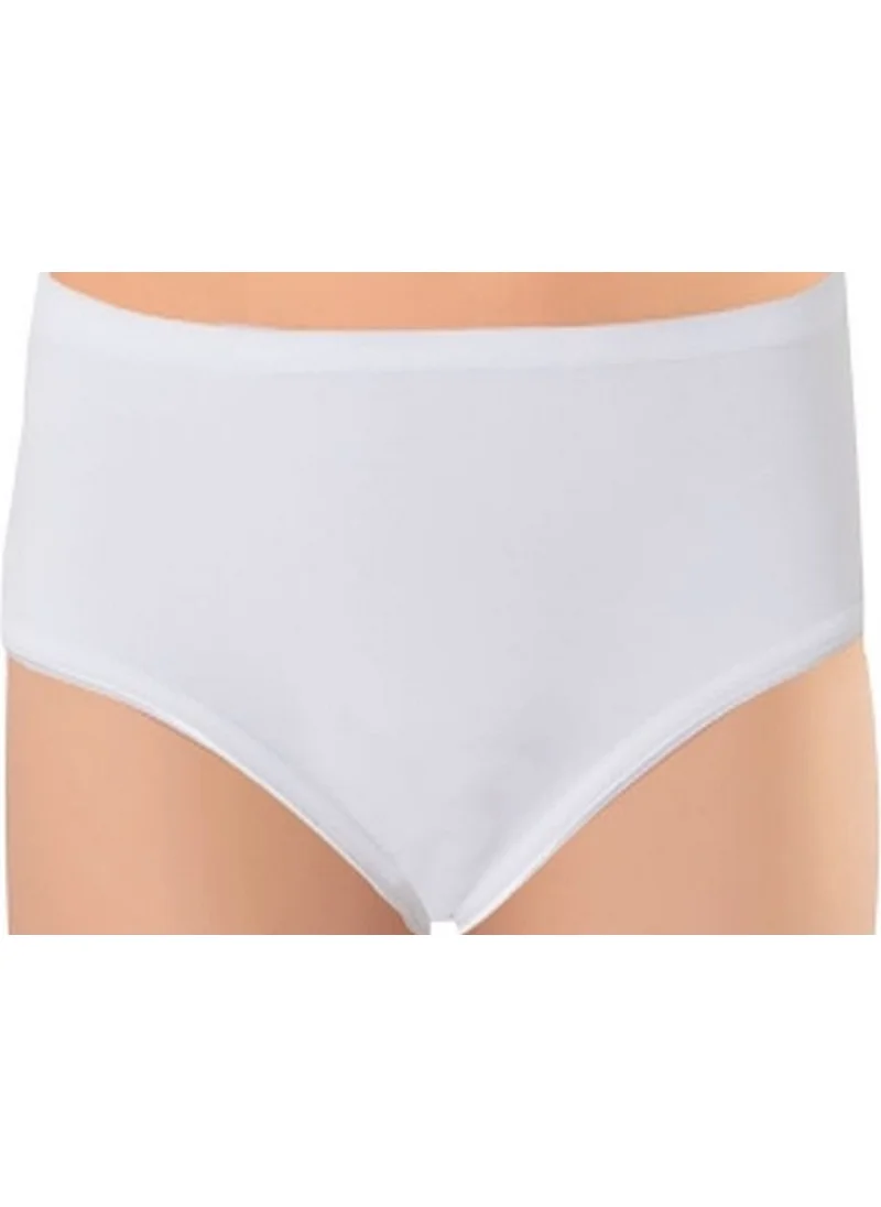 HMD 1410X6 Girl's 6-Piece Slip Panties-White