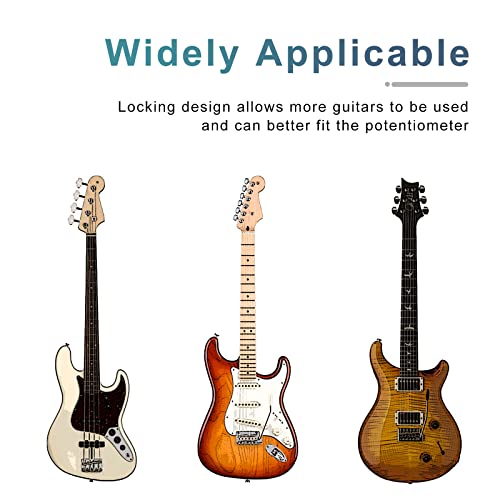 SAPHUE 4 Pcs Metal Volume Tone Dome Tone Guitar Speed Control Knobs with Allen Keys Screws Set for Fender Strat Telecaster Gibson Les Paul Electric Guitar or Bass（Gold） - Image 4