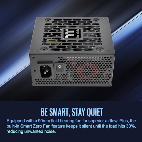 Thermaltake Toughpower SFX 750W 80Plus Platinum ATX 3.1 Standard Power Supply; 300W 12V-2x6 Connector Included; Full Modular; 90mm FDB Fan; PS-STP-0750FNFAPU-1; 7 Year Warranty - Image 5