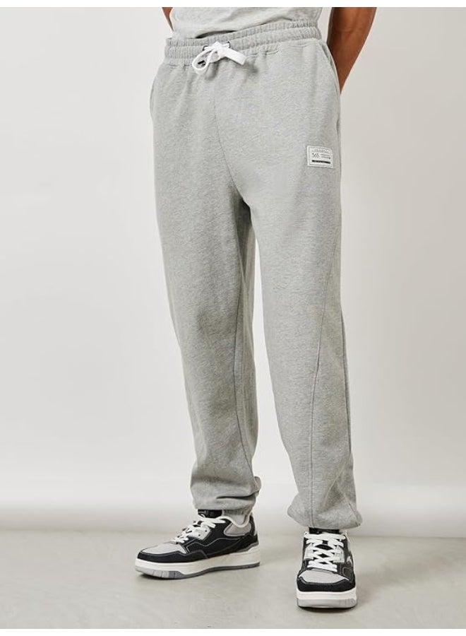 Styli Mens track pants grey Cotton xl - Image 4