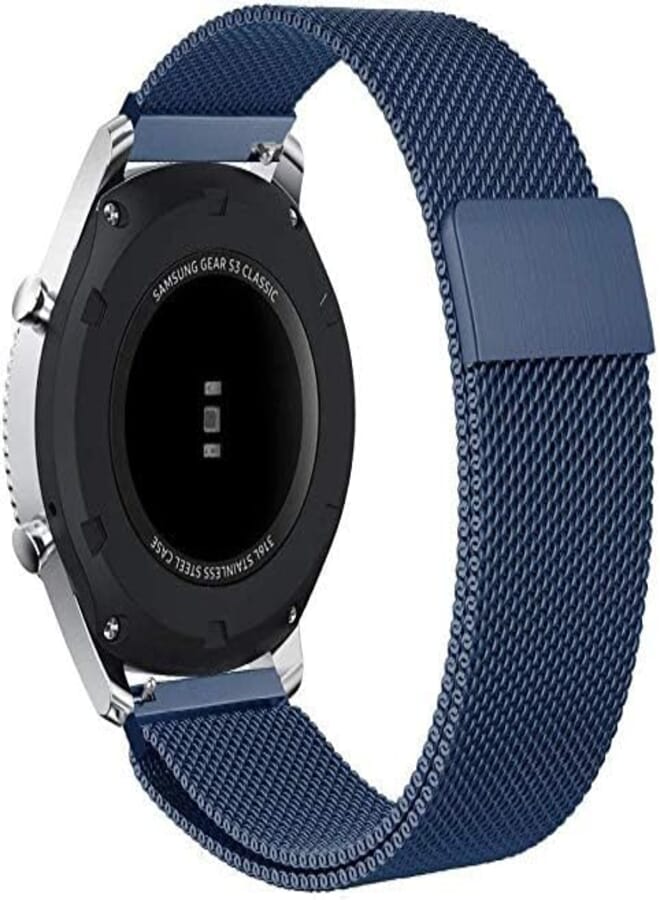 Bikson Stainless Steel Loop Strap for Huawei GT2 / GT (Navy Blue)