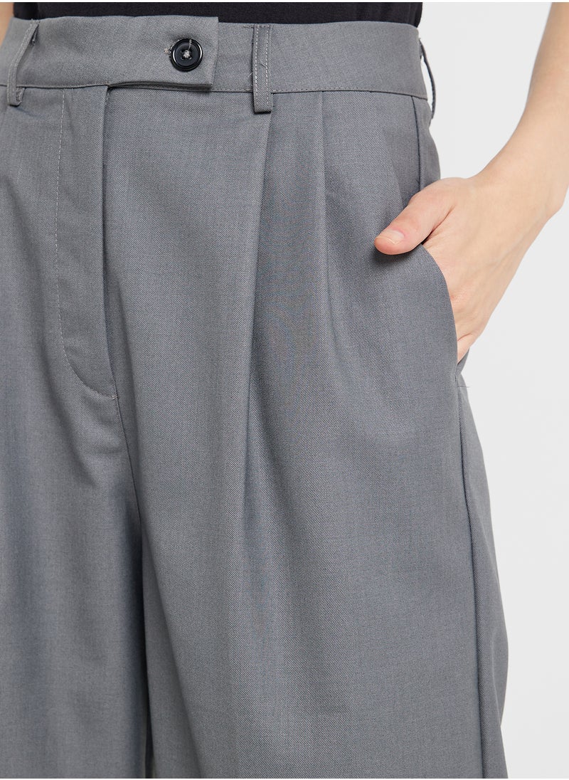 ELLA - Front Pleat Detailed Pants - Image 1