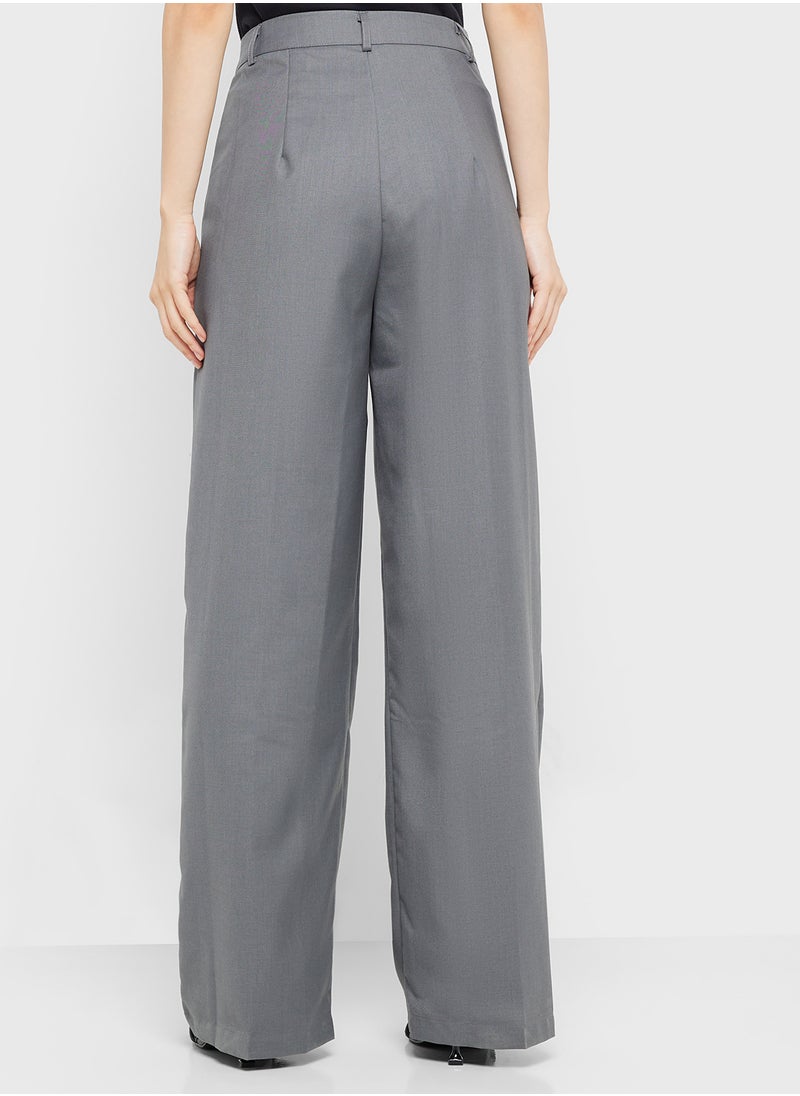 ELLA - Front Pleat Detailed Pants - Image 1