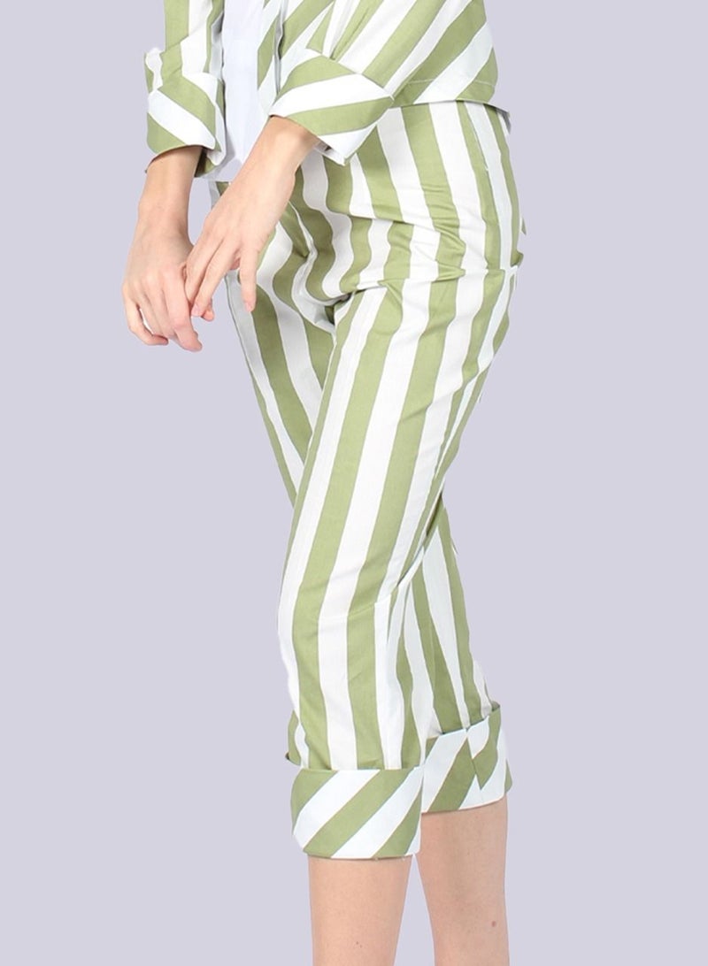 NIVA FASHION HOUSE Main Road - Crop Top and Trouser Set  - Image 3
