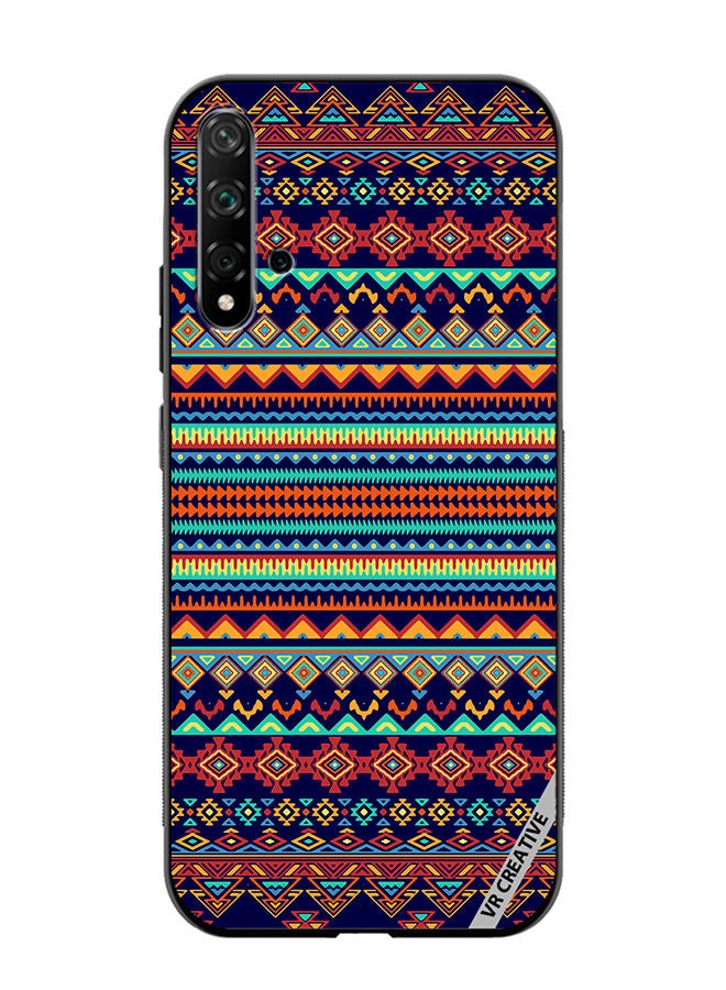 VR CREATIVE Protective Case Cover For Huawei Nova 5T Texture Design Multicolour - Image 1
