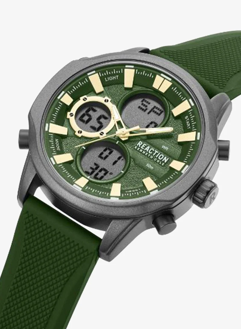 Kenneth Cole Reaction  KRWGP0103203 Base Metal Analogue Watche for Men | Best Price UAE