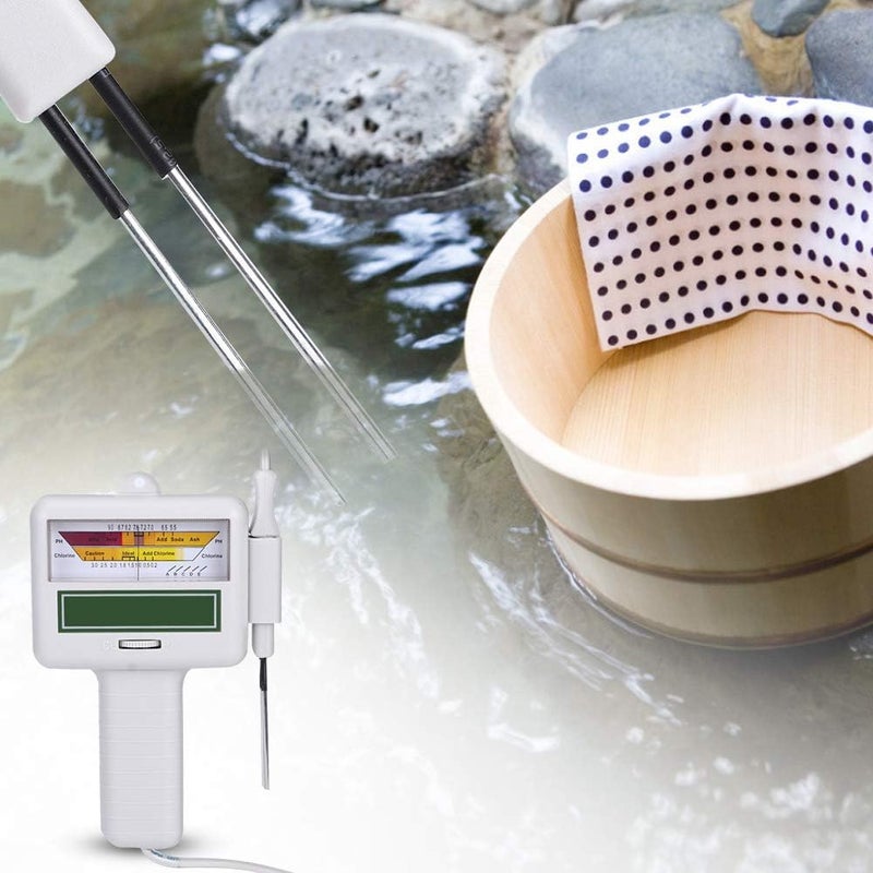 Portable Tester for Swimming Pool Spa Water Quality Detection Meter - Image 2