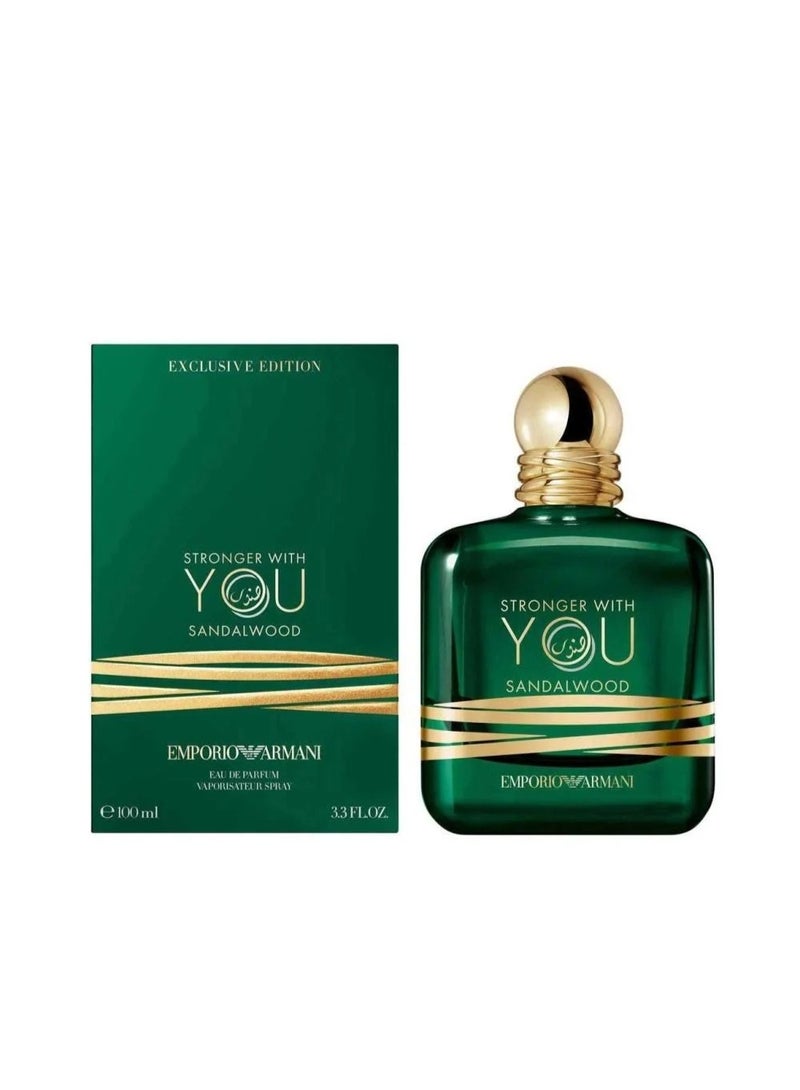 wood Stronger With You Sandalwood by Armani Eau de Parfum 100ml - Image 2