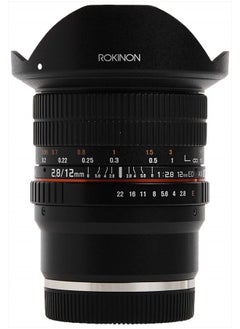 Rokinon 12mm F2.8 Ultra Wide Fisheye Lens for Sony E Mount Interchangeable Lens Cameras (NEX) - Full Frame Compatible  - Image 1