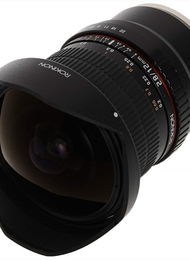 Rokinon 12mm F2.8 Ultra Wide Fisheye Lens for Sony E Mount Interchangeable Lens Cameras (NEX) - Full Frame Compatible  - Image 2