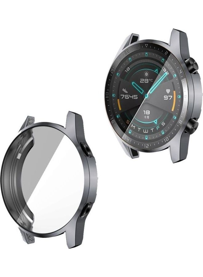 NIBEMINENT TPU All Inclusive Watch Case For Huawei GT2 46mm Grey - Image 5