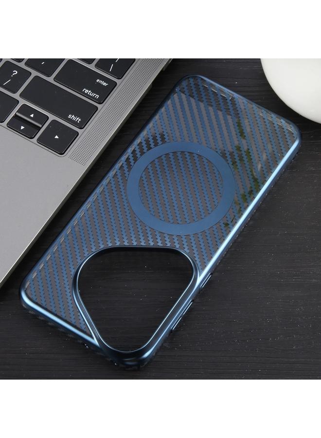 زبون جراب لهاتف Huawei Pura 70 Pro /70 Pro+ مصنوع من ألياف الكربون المطلية بـ 6D، جراب شفاف من Magsafe PC - Image 5
