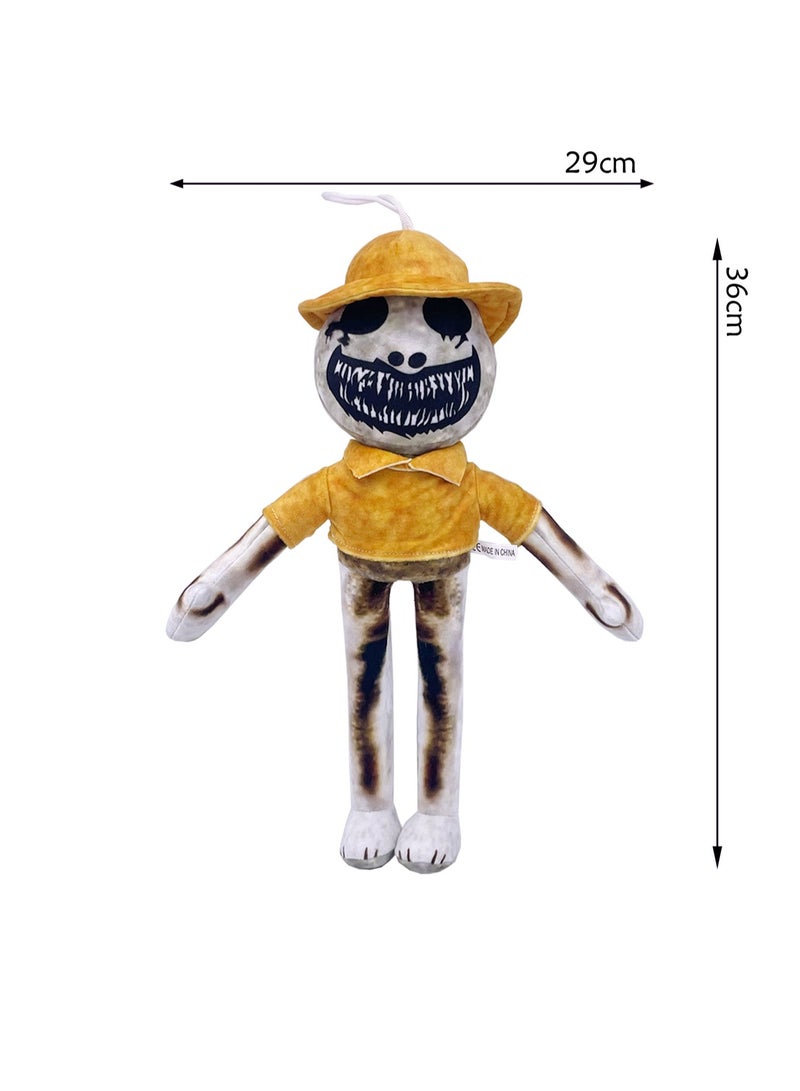 Children's Toys, Deformed Zoo, Horror Game Peripherals, Plush Dolls (Mutated Yellow Hat) - Image 2
