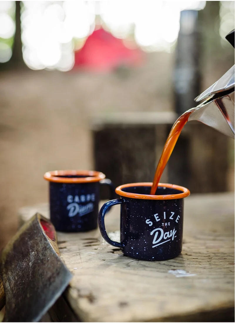 جنتلمنز هاردوير Enamel Espresso Set