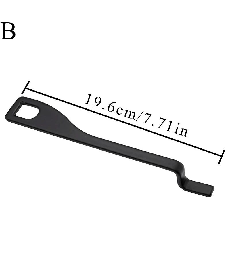 VW T4 T5 T6 Car Additions Tailgate Standoff Holder Barn Door Fresh Air Vent Lock Extension Hook Model B - Image 3