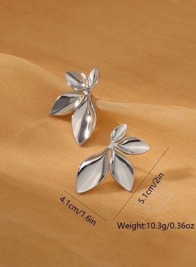 Take Two Leaf Stud Earrings