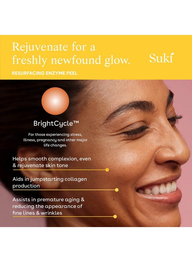 سوكي مقشر إنزيمي مجدد للعناية بالبشرة مع حمض الجليكوليك والغراء والتفاح واليقطين مقشر كيميائي يقلل من تراكم الجلد الجاف بينما يعزز بشرة ناعمة ومشرقة 30 مل - Image 3