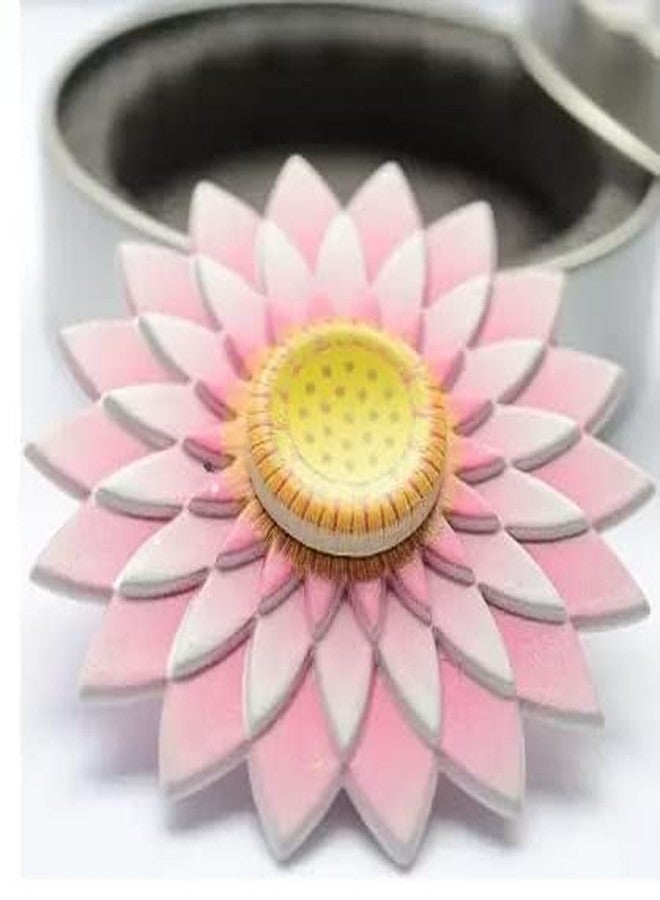 Premsons® Hand Spinner Desk Toy - High Speed Smooth Finger Spin Sensory Fidget Stress Relief Game Play for Kids & Adult - Birthday Party Gift - Metal - Sunflower - Image 4