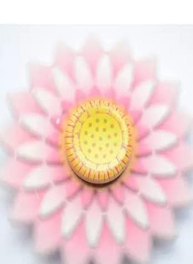 Premsons® Hand Spinner Desk Toy - High Speed Smooth Finger Spin Sensory Fidget Stress Relief Game Play for Kids & Adult - Birthday Party Gift - Metal - Sunflower - Image 3