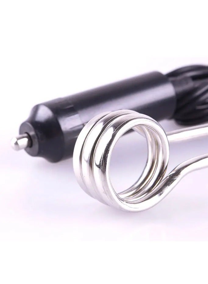 AROAQ Water Heater, 24v Immersion Rod Water Heater, Travel Portable Instant Hot Water Heaters, durable convenient boiler hot water heater, (24v black) - Image 4