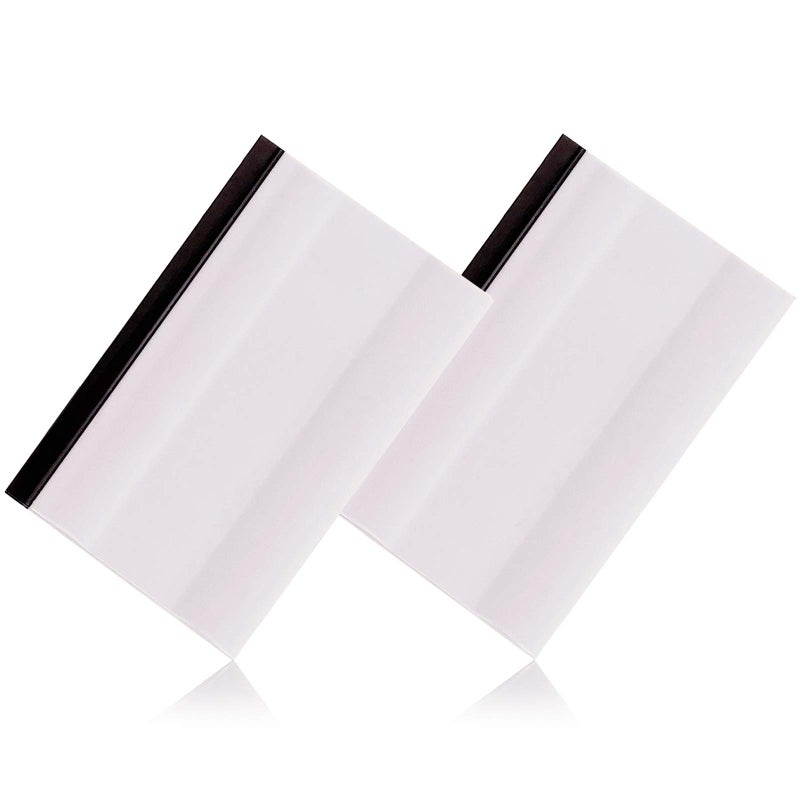 GUGUGI 2PCS 3Inch Mini Block Squeegee Vehicle Rubber Squeegee for Vinyl Wrap Decals Install Window Tint Rearview Mirror Clean