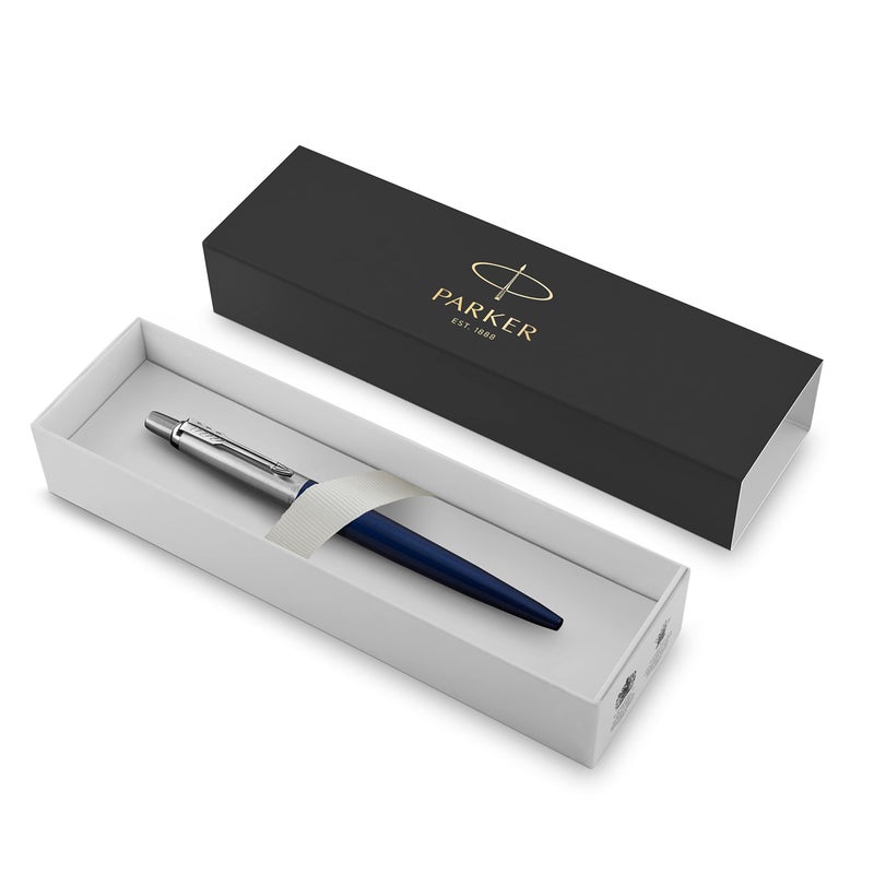 Parker Jotter Ballpoint Pen Royal Blue Medium Point Blue Ink Gift Box - Image 2