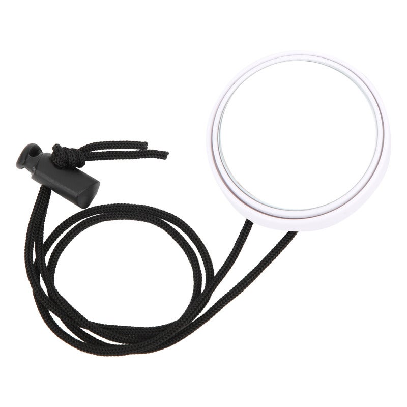 Diving Rearview Mirror: 35cm Lanyard, Small Portable, Glass Convex Lens - Adjustable Viewing Angle, Scuba Diving Mirror for Cave Diving, Boat Diving Narrow Spaces - Image 1