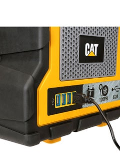 CAT 1200 Peak Amp Professional Power Station With Jump Starter And Compressor CJ1000DXT UK/ Provision to charge & power phones, tablets, laptops & more with the USB port.  - Image 5