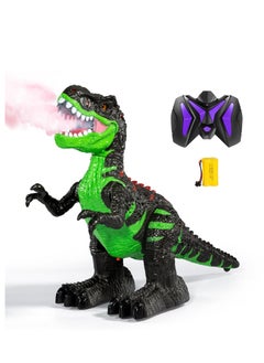 SYOSI Remote Control T-rex Large Dinosaur Toy, for Kids Boys 3 4 5 6 7 8 Years, Rechargeable Realistic Tyrannosaurus with Water Mist, Light, Roars, Electric Dino Birthday Gift for Kids Toddlers  - Image 1