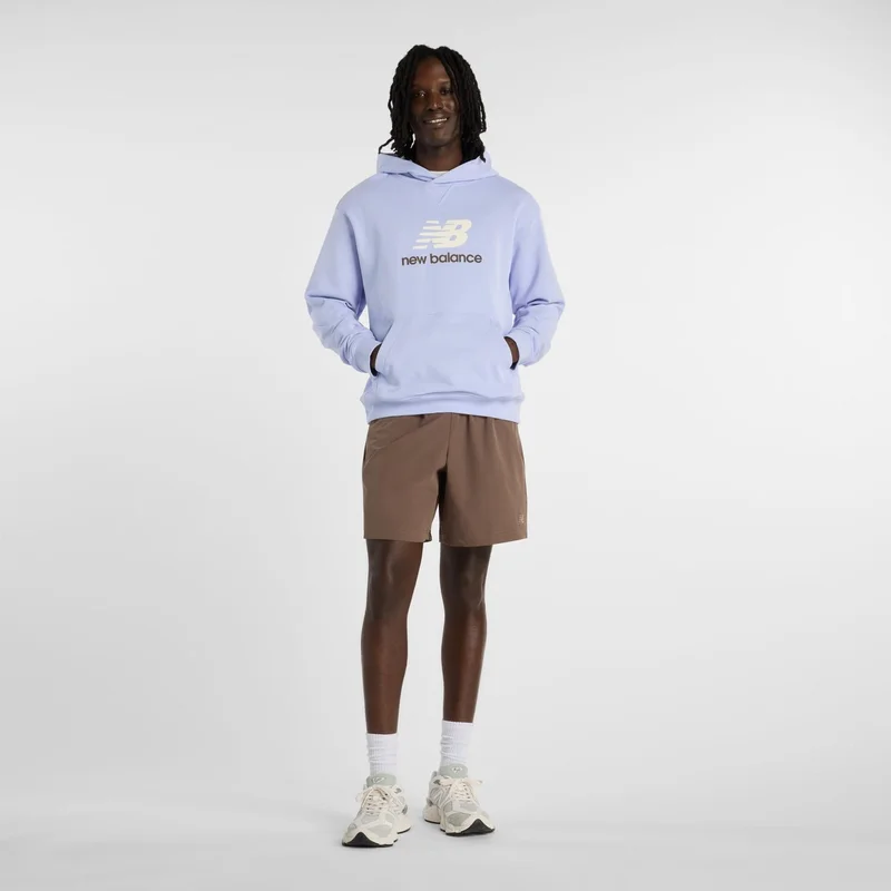 New Balance  Men's Athletics French Terry Logo Hoodie for Men | Best Price UAE
