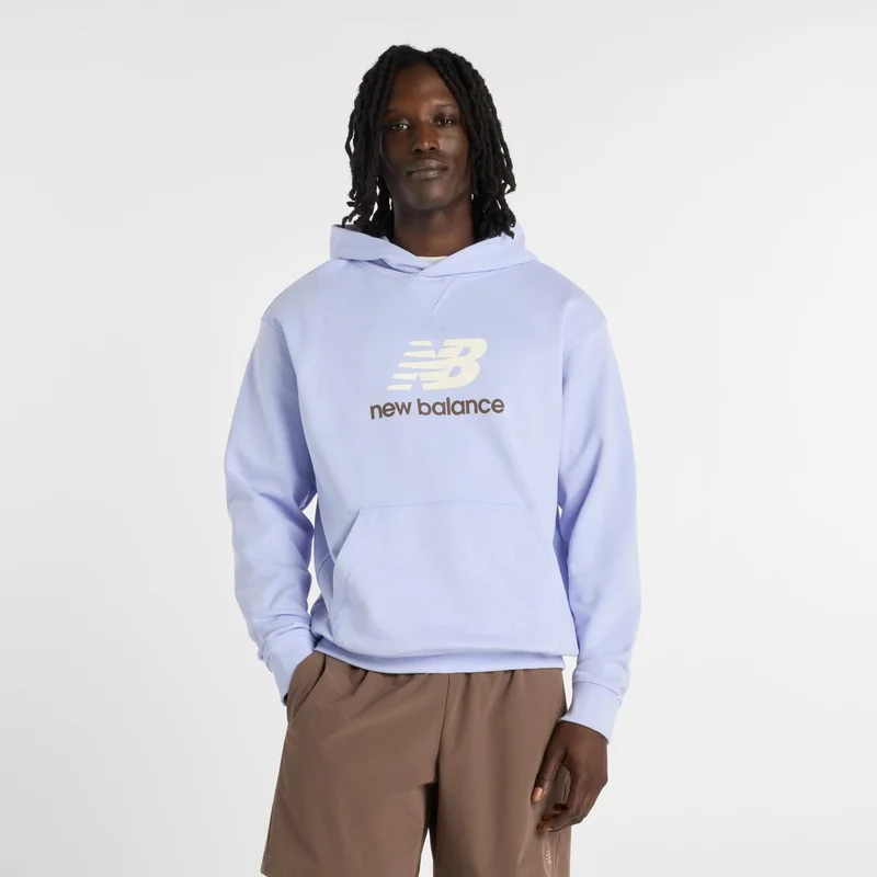 New Balance  Men's Athletics French Terry Logo Hoodie for Men | Best Price UAE