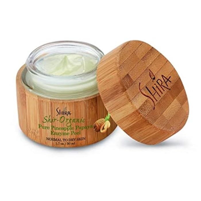 Shira Shir-Organic Pure Pineapple Papaya Enzyme Peel For Smooth Radiant And Balances Skin Tone With Natural Anti-Aging Formula for All Skin Type(15 ml) - Image 1