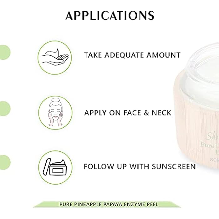 Shira Shir-Organic Pure Pineapple Papaya Enzyme Peel For Smooth Radiant And Balances Skin Tone With Natural Anti-Aging Formula for All Skin Type(15 ml) - Image 4
