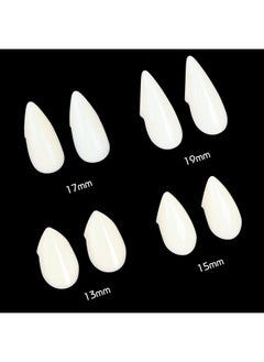 3 otters Vampire Teeth 8 Pcs Vampire Fangs Dentures Halloween Party Cosplay Props Decoration  - Image 3