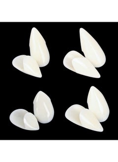 3 otters Vampire Teeth 8 Pcs Vampire Fangs Dentures Halloween Party Cosplay Props Decoration  - Image 4