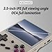 GiipGoop RG35XX 2024 Retro Gaming Consoles with 64GB Card rg35xx Handheld Game Console 35 inch IPS Screen Linux System Classic Emulator Hand Held Gaming Console Support HDMI TV Output Gray - Image 4
