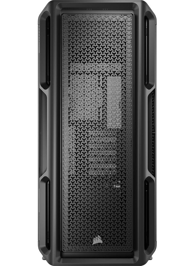 كورسير صندوق حاسوب ATX متوسط البرج 5000T – لوحات تدفق الهواء القابلة للإزالة من السقف، نظام إدارة الكابلات RapidRoute، ASUS BTF، MSI Project Zero، Gigabyte Project Stealth – أسود - Image 3