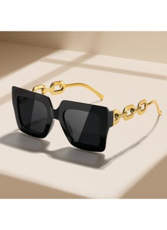 New Small Frame Square Sunglasses Men's Classic Vintage Square Sun Glasses Women's Outdoor Leisure Eyewear UV400 Gafas De Sol-Lenses Color:E-Frame Color:As shown