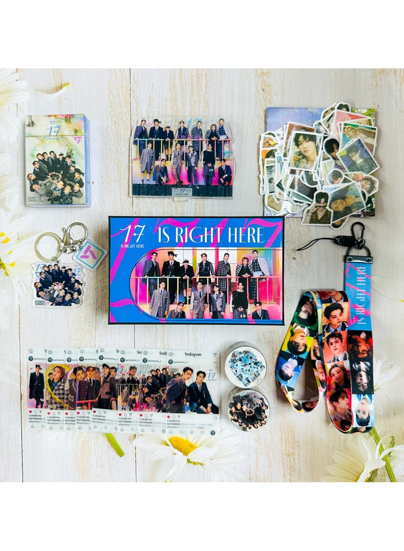 OCTOBER SEVENTEEN Peripherals Keychains Stickers Gift Boxes Exclusive Collections for Fans and Idol Charms are all included carrying the moments of love  - Image 2