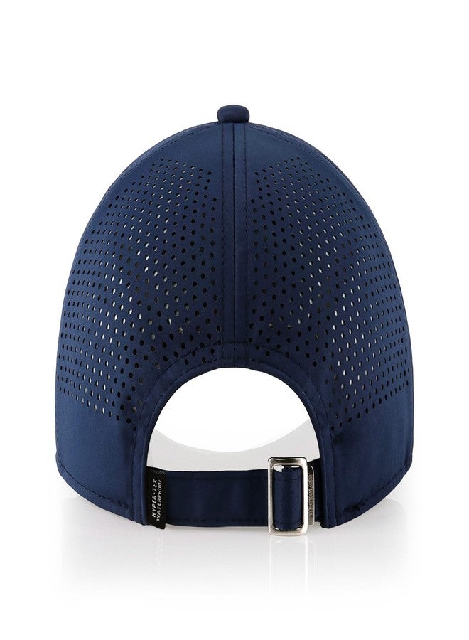CHOK.LIDS Waterproof Baseball Cap Hyper-TEX Mesh Running Cap Breathable Quick Dry Outdoor Sport Fitted Hats for Men and Women (Navy) - Image 3