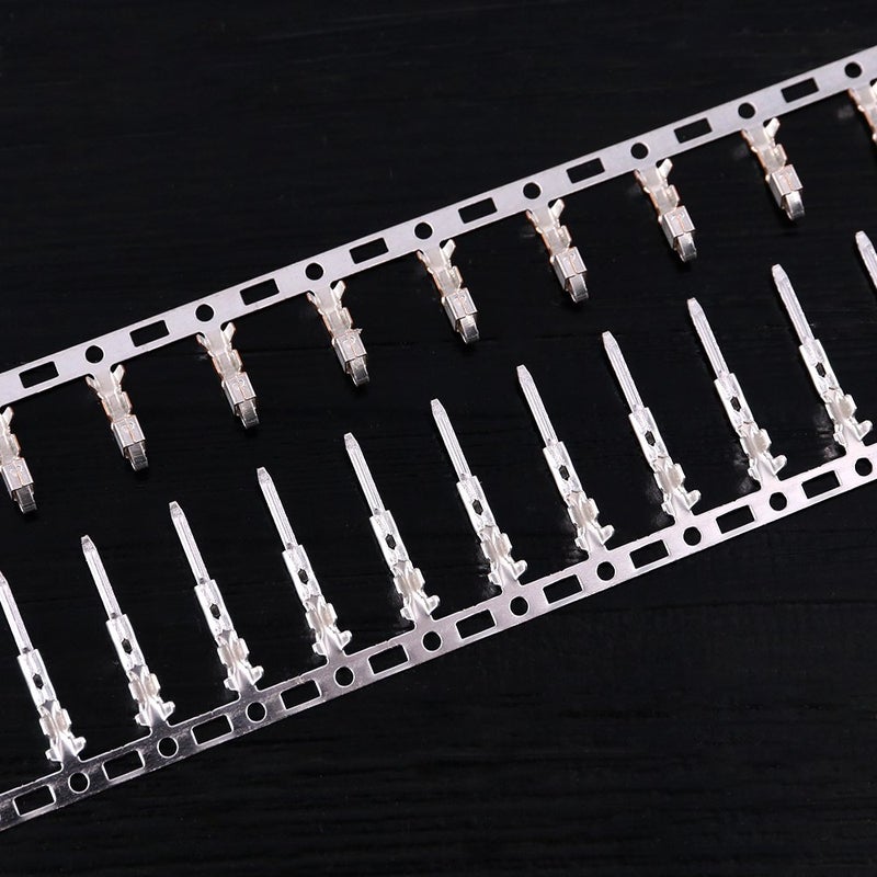 Glarks 1940Pcs 2.5mm Pitch 2/3/4/5/6/7/8/9 Pin Male and Female Plug Housing and Male/Female Pin Header Perfectly Compatible with JST-SM Connector Assortment Kit - Image 4