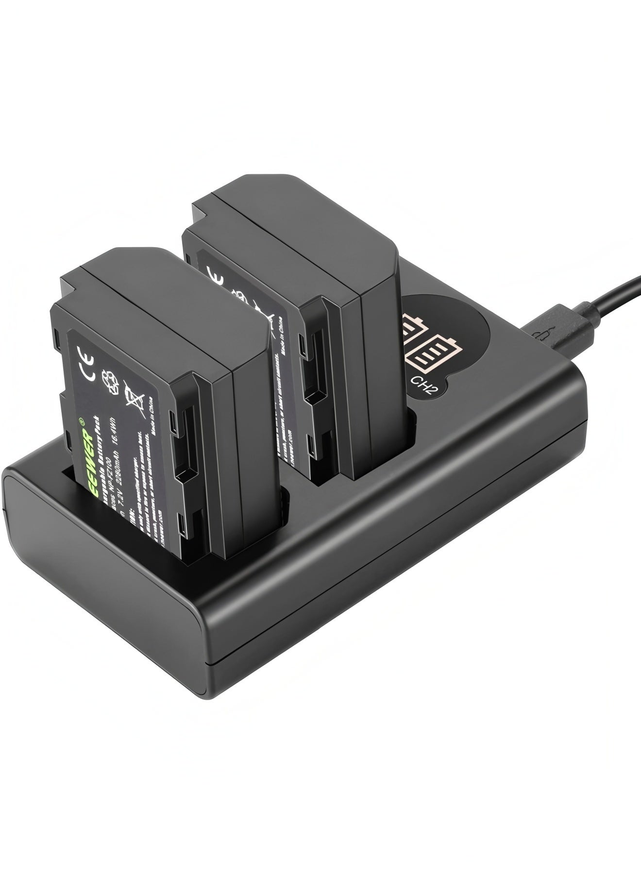 flyview Flyview np-fz100 Charger Set Z08F73613DB02B2E6D7D9Z