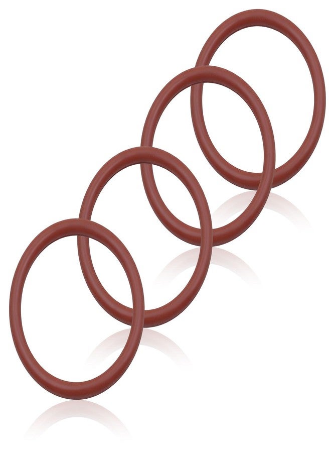 RuiQalith 5332149100 Brew Assembly O-Ring Seal Fit for DeLonghi Espresso Magnifica ECAM Series Machines - Brew Group Gasket Replacement - 43 mm OD x 35 mm ID x 4 mm T - 4 Pack - Image 1