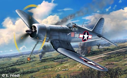 Revell Germany 03983 Vought F4U-1A Corsair Airplane Model Kit - Image 5